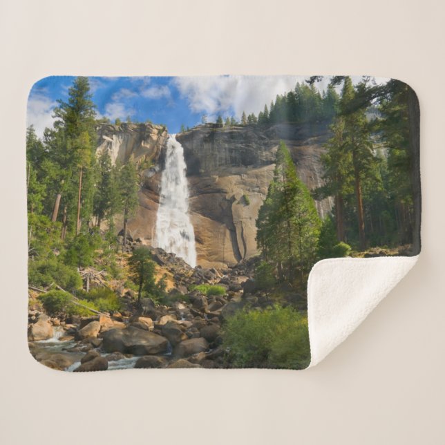 Couverture Sherpa Les cascades | Parc national de Yosemite (Devant (Horizontal))