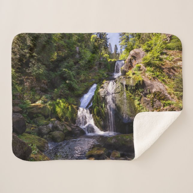 Couverture Sherpa Les cascades | Triberger Wasserfälle, Allemagne (Devant (Horizontal))