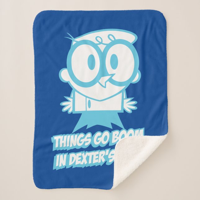 Couverture Sherpa Les choses bougent dans la chambre de Dexter (Devant)