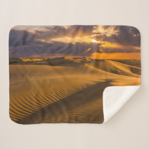 Couverture Sherpa Les déserts Paysage des dunes de sable
