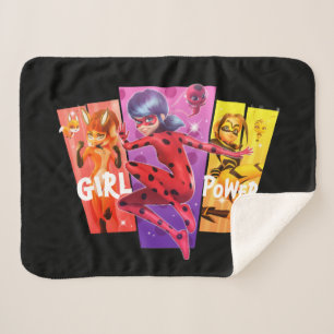 Couverture Sherpa Les filles miraculeuses Power fille