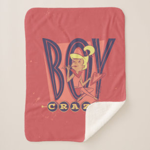 Couverture Sherpa Les Jetsons Boy Crazy