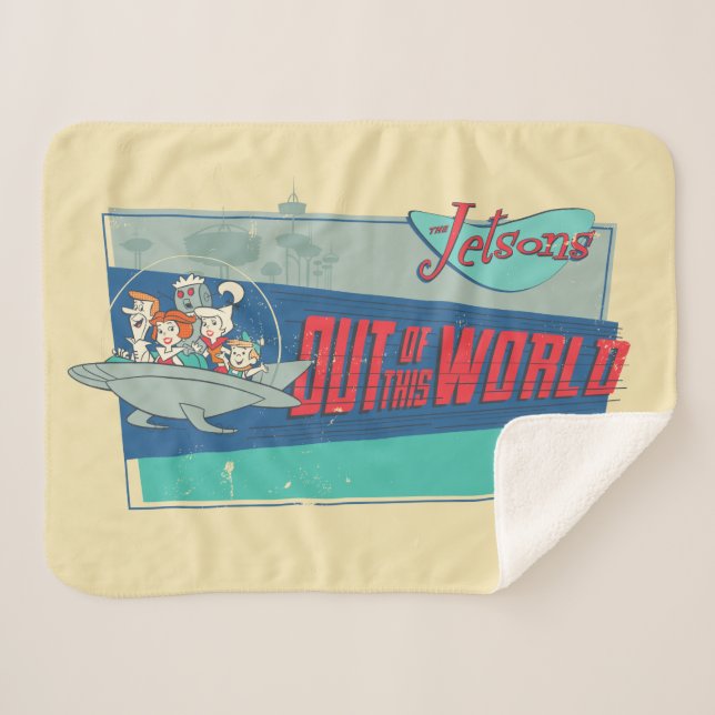 Couverture Sherpa Les Jetsons | Hors de ce monde (Devant (Horizontal))
