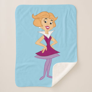 Couverture Sherpa Les Jetsons Jane Sa Femme