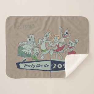 Couverture Sherpa Les Jetsons Party Like It's 2099