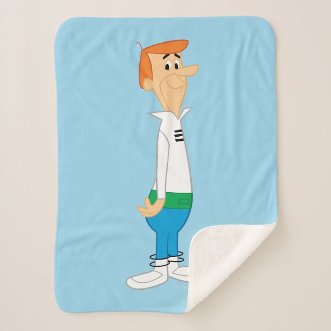 Couverture Sherpa Les Jetsons | Rencontrez George Jetson (Devant)