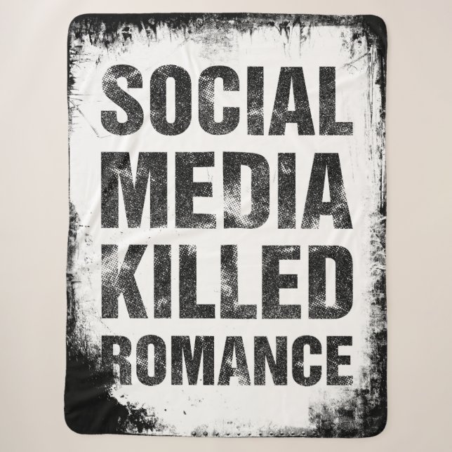 Couverture Sherpa Les médias sociaux ont tué la romance (Devant)