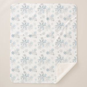 Couverture Sherpa Les merveilles hivernales du Fléau gris bleu et ar