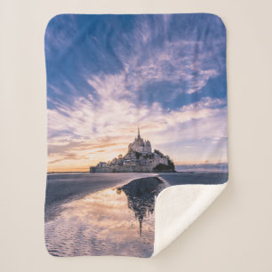 Couverture Sherpa Les monuments Mont Saint-Michel, Normandie Franc