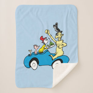Couverture Sherpa Les personnages de Dr. Seuss Les œufs verts et le 