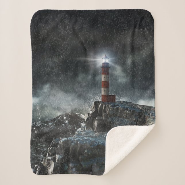 Couverture Sherpa Les phares | Phare dans la tempête (Devant)