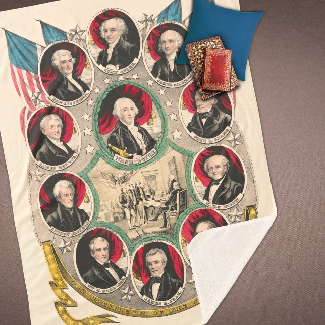 Couverture Sherpa Les premiers présidents américains restaurèrent la (Créateur téléchargé)