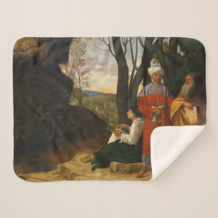 Couverture Sherpa Les trois philosophes (hommes sages) (par Giorgion