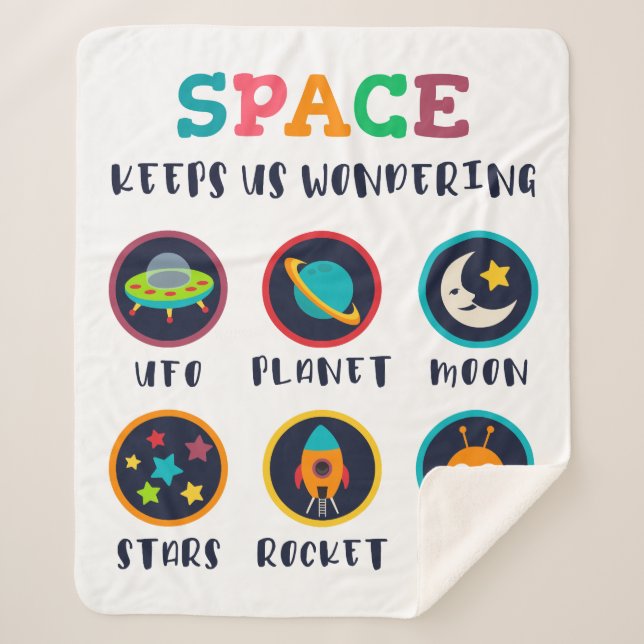 Couverture Sherpa L'espace nous fait nous poser des questions (Devant)
