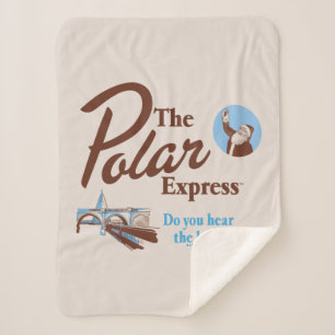 Couverture Sherpa L'Express polaire   "Entendez-Vous La Cloche" Retr