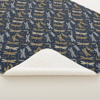 Couverture Sherpa Libellule scintille