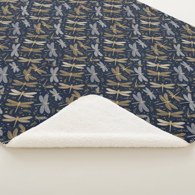 Couverture Sherpa Libellule scintille (3/4)
