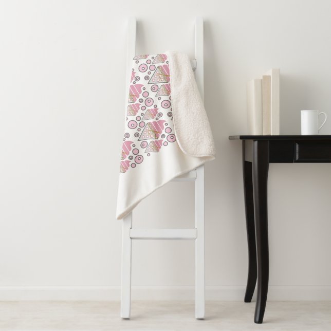 Couverture Sherpa Licorice de glace Sherpa Blanket irrésistible (En situation)