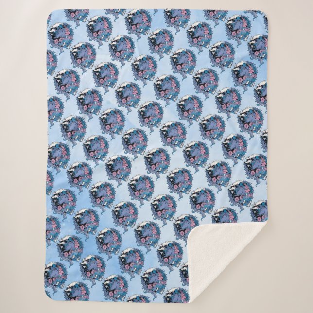 Couverture Sherpa Licorne (Devant)