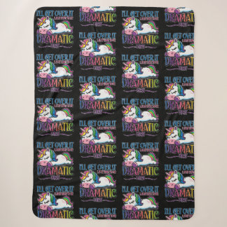 Couverture Sherpa Licorne Dramatique