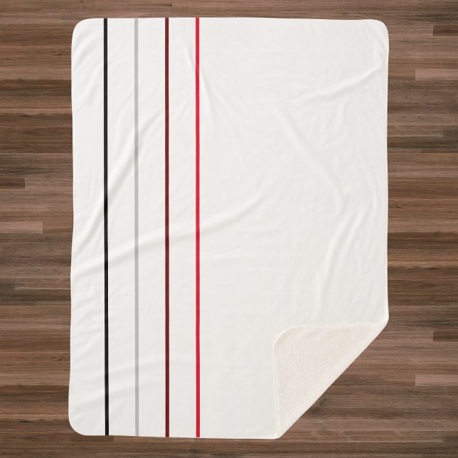 Couverture Sherpa Lignes minimalistes modernes (Créateur téléchargé)