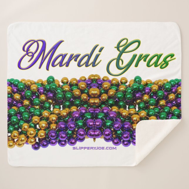 Couverture Sherpa L'image emblématique sur le thème de Mardi Gras de (Devant (Horizontal))