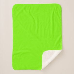Couverture Sherpa Lime
