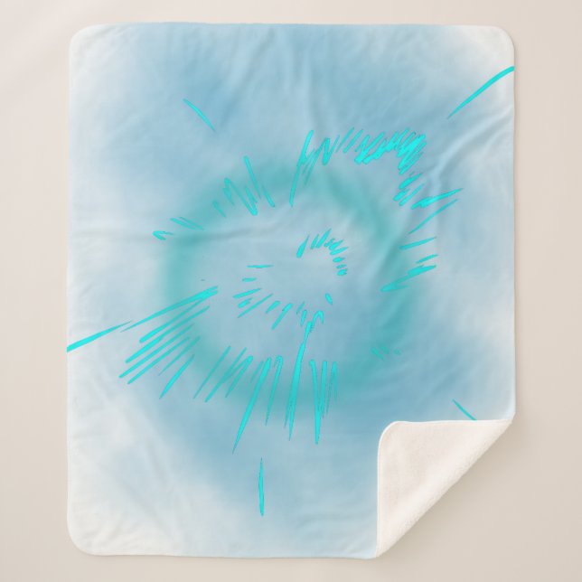 Couverture Sherpa Linee morbide e armoniose (Devant)