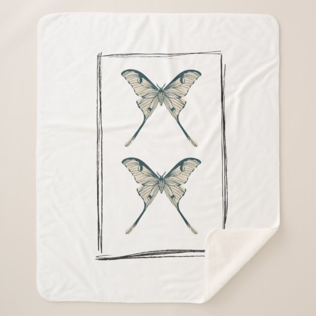 Couverture Sherpa Linee morbide e armoniose (Devant)