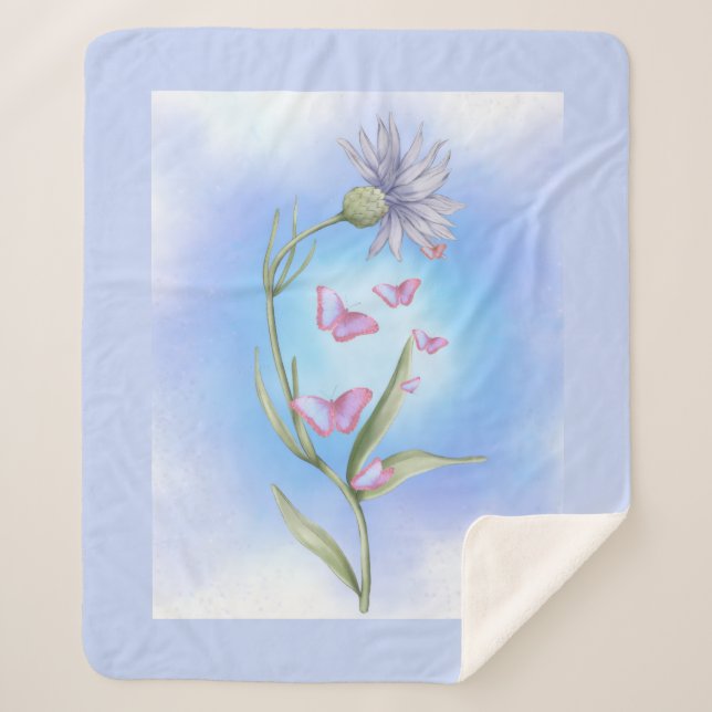 Couverture Sherpa Linee morbide e armoniose (Devant)