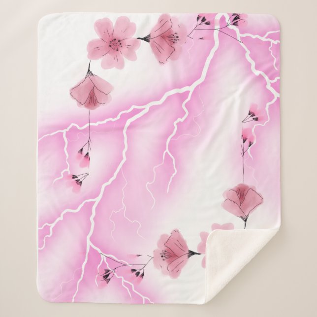 Couverture Sherpa Linee morbide e armoniose (Devant)