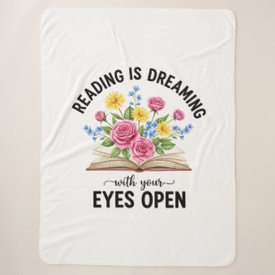 Couverture Sherpa Lire, c'est rêver les yeux ouverts