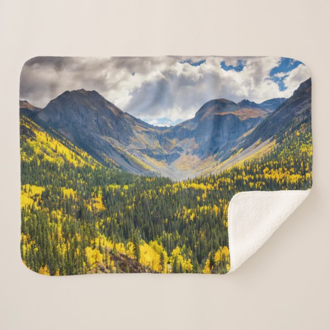 Couverture Sherpa Little Giant & Kendall Peak, Silverton, Colorado (Devant (Horizontal))