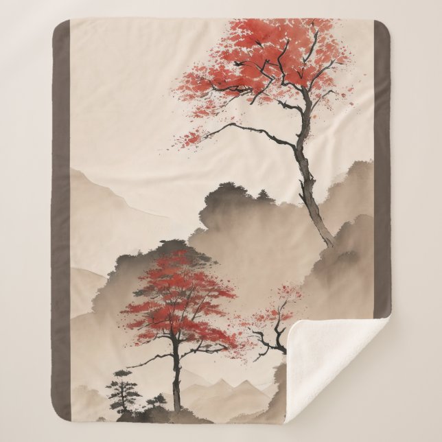 Couverture Sherpa Littoral minimaliste japonais (Devant)