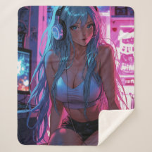 Lofi Gamer Girl | Anime de refroidissement esthéti