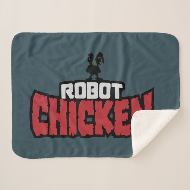 Couverture Sherpa Logo de Robot Chicken (Devant (Horizontal))