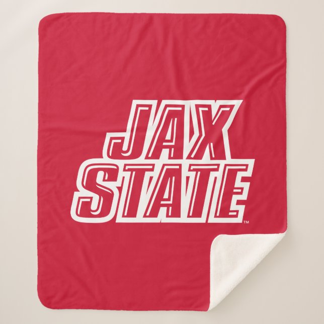 Couverture Sherpa Logo d'état de Jacksonville State University JAX S (Devant)