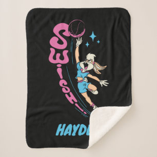 Couverture Sherpa Lola Buny "SUISSE !" Basketball Dunk