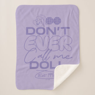 Couverture Sherpa Lola "Ne m'appelle jamais poupée"