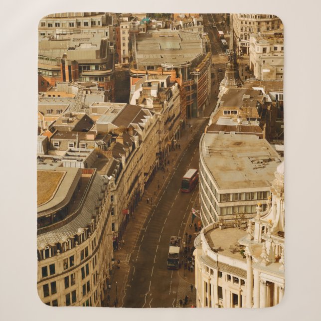 Couverture Sherpa London rooftop view panorama with urban architectu (Devant)