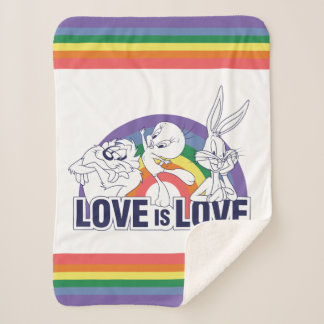 Couverture Sherpa LOONEY TUNES™ - L'amour c'est l'amour