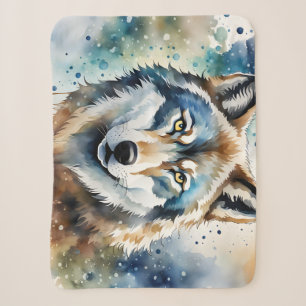Couverture Sherpa Loup solitaire