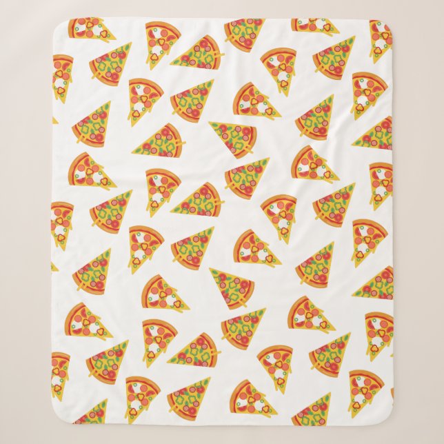 Couverture Sherpa Love Pizza (Devant)