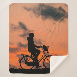 Couverture Sherpa Love Vélo Vélo Cycle Sport Fitness