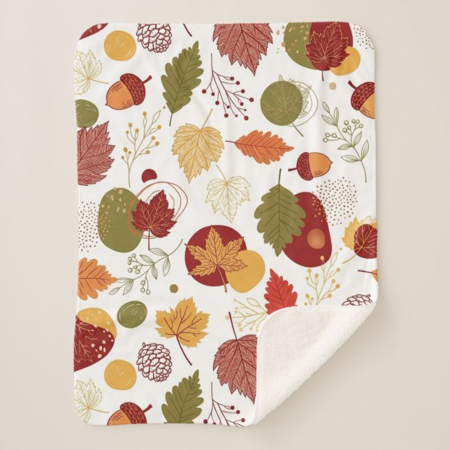 Couverture Sherpa Lueur d'automne, Douce lenteur (Devant)