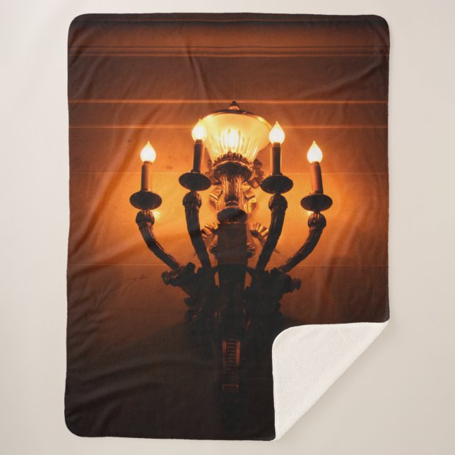 Couverture Sherpa Lumière murale antique (Devant)