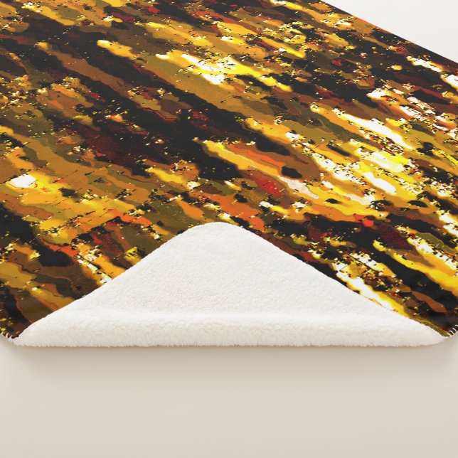 Couverture Sherpa Luzes foscas de vela sob uma placa de gelo (3/4)