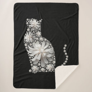 Couverture Sherpa Magnolia Cat