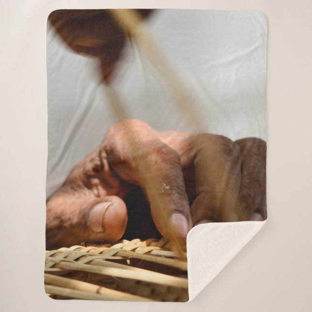 Couverture Sherpa Main de Weaver (Devant)