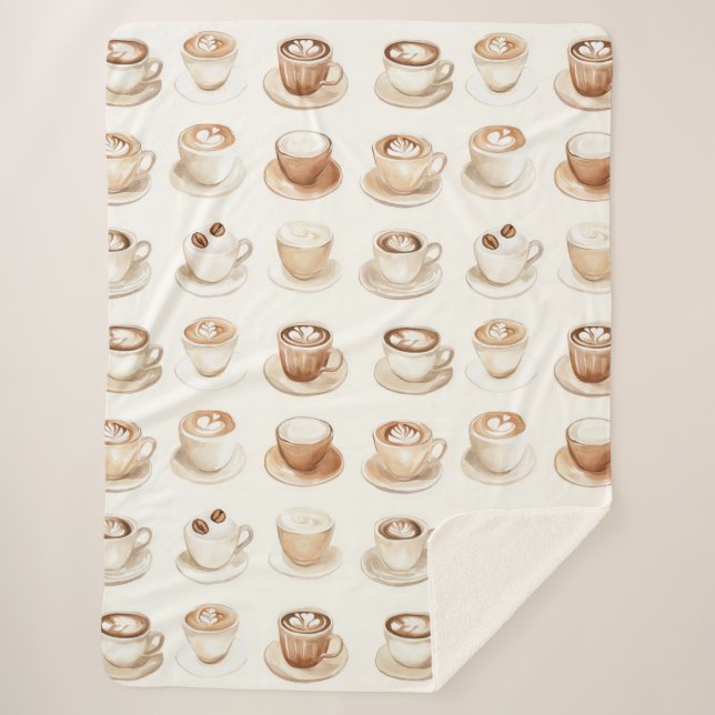 Couverture Sherpa Mais d'abord, les tasses à café (Devant)